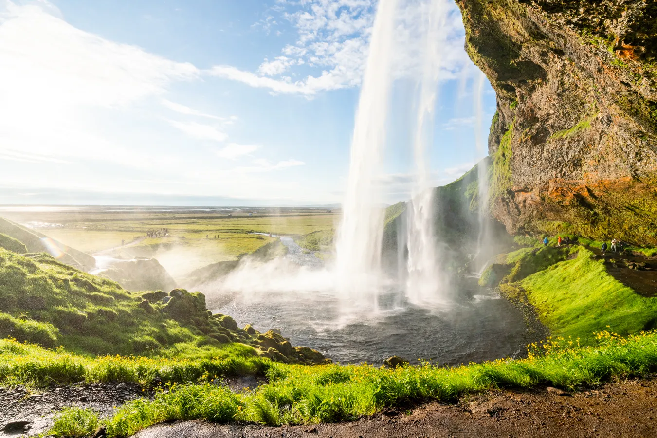 the iconic Seljalandsfoss in iceland, one of the best stops on a 10 days in iceland ring road trip itinerary