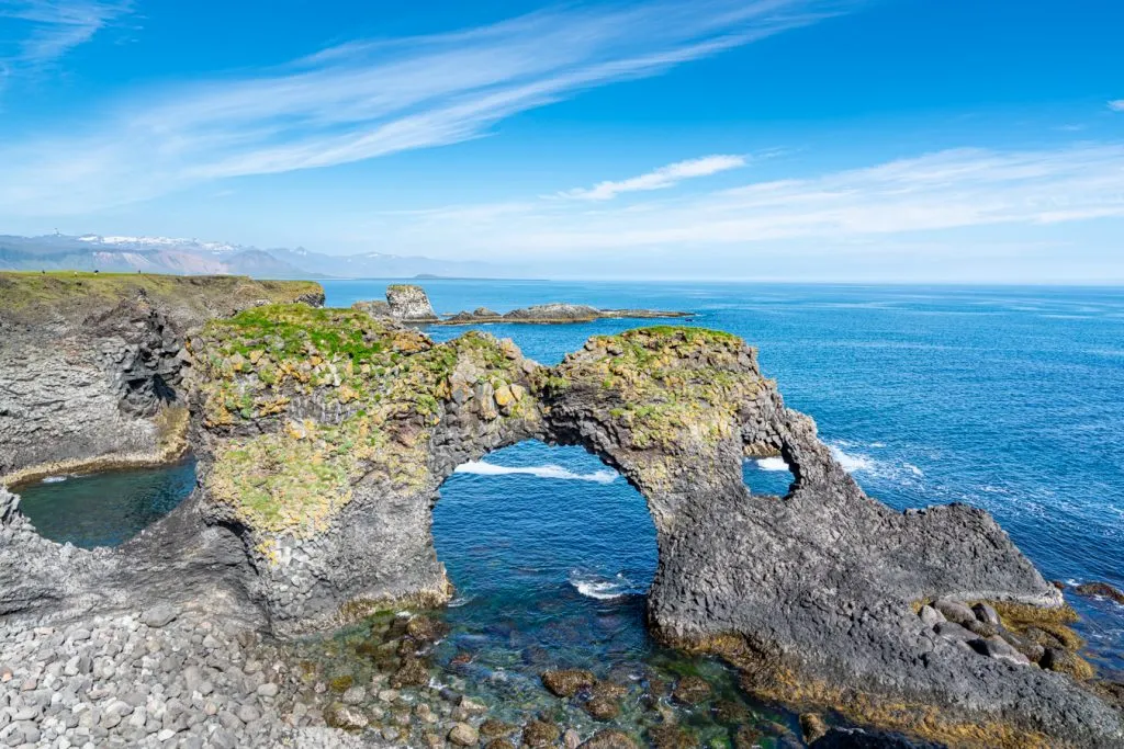 coastal arch on snaefelness peninsula, best books about iceland