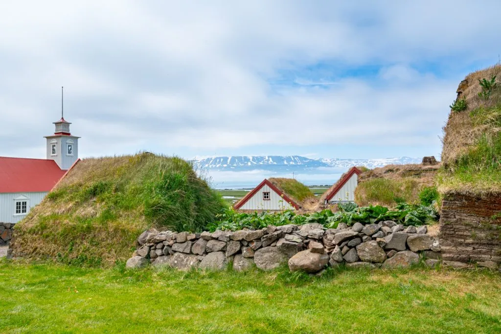 laufas traditional iceland turf house, one of the best things to do on a 10 day iceland road trip itinerary