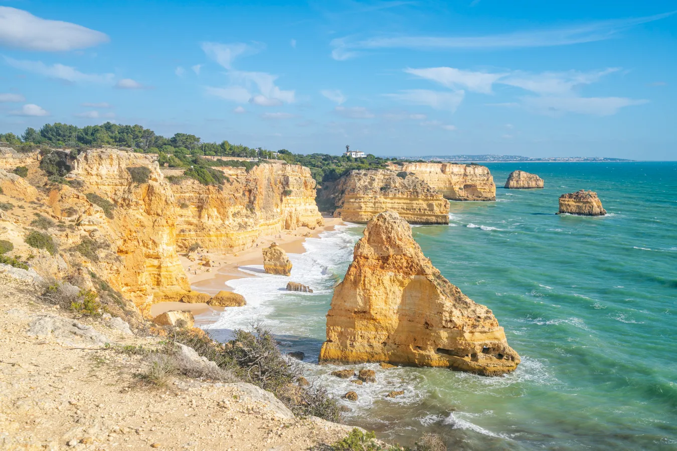 Map of the Algarve  Portugal Travel Guide