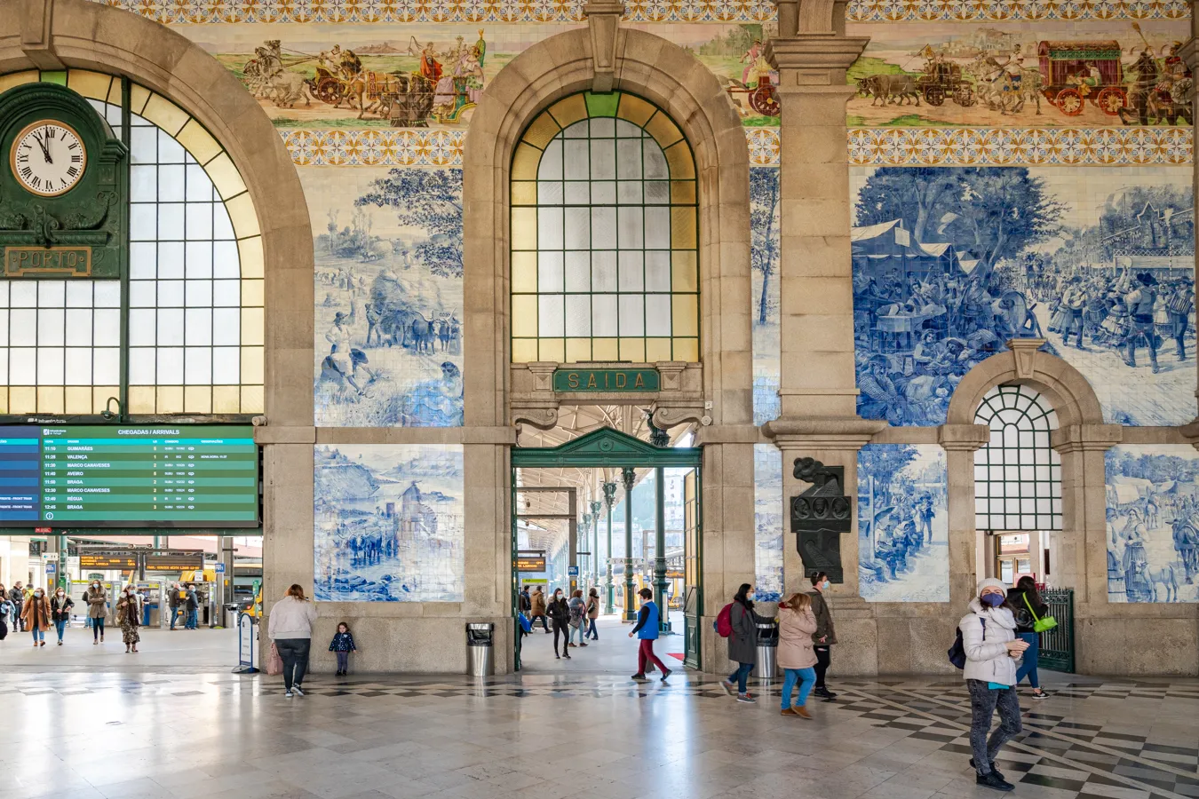 travel time between lisbon and porto