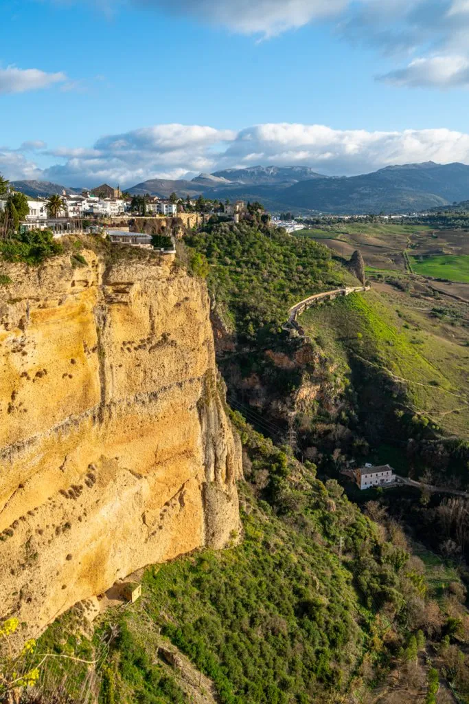 countryside surrounding ronda spain as seen on a itinerary for southern spain in 10 days