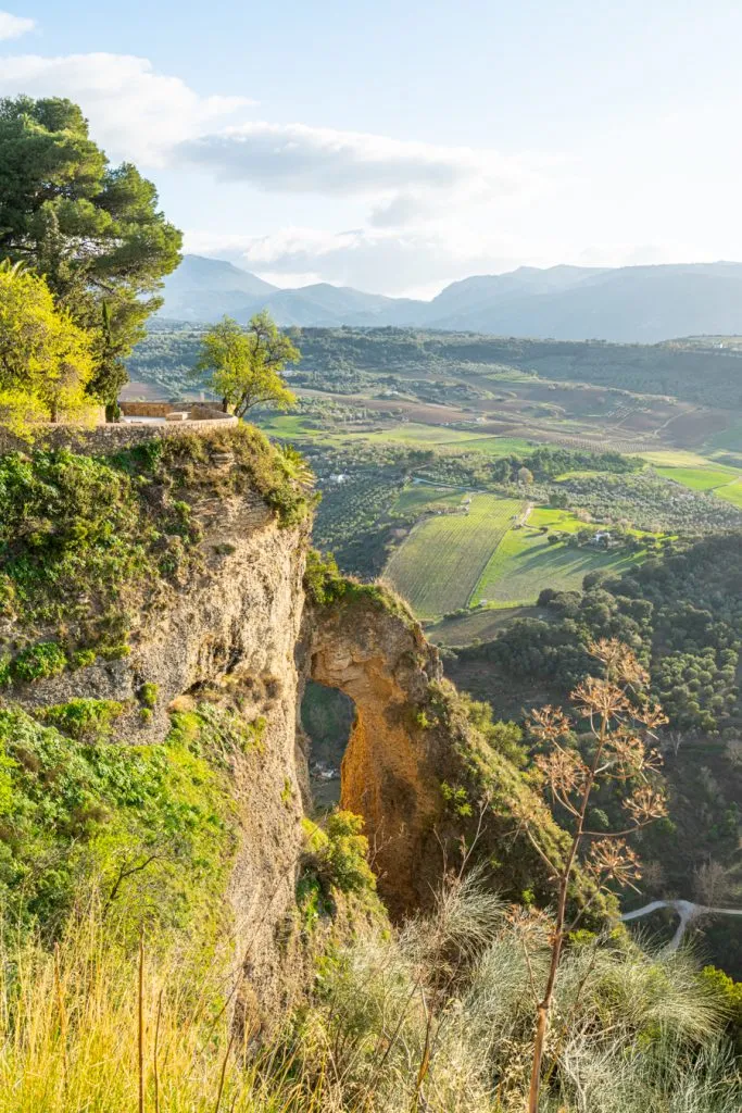view of andalucia spain countryside, one of the best attractions in ronda spain