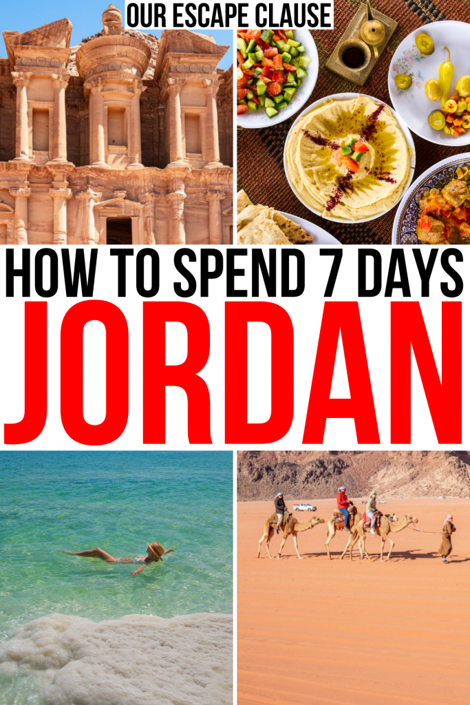 5-7 Days Jordan: Itinerary for an Unforgettable Adventure