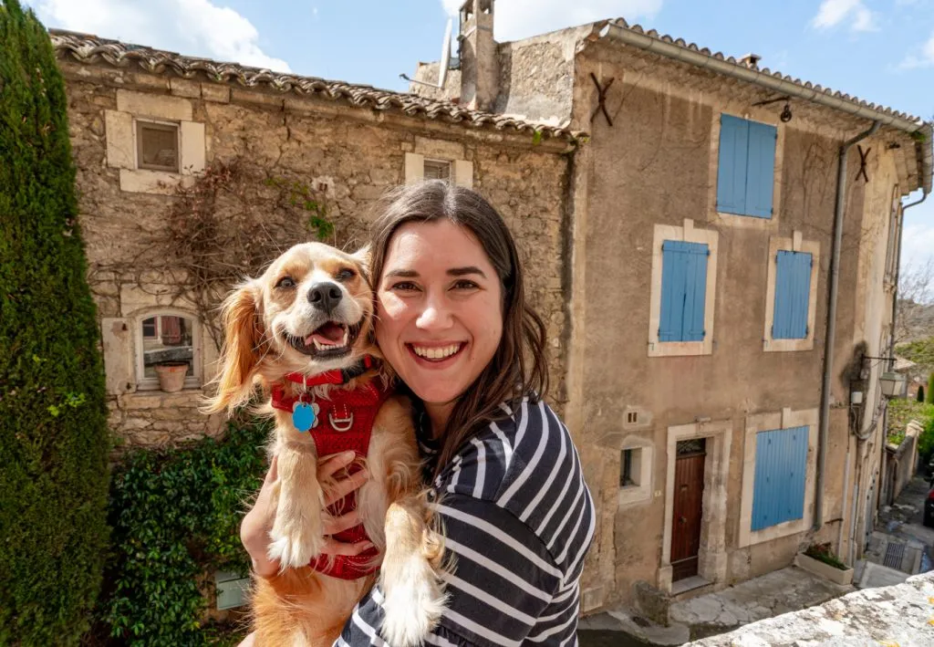 kate storm and ranger storm in menerbes luberon valley france