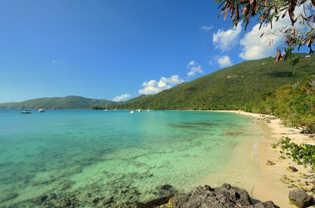 calm brewers bay beach one of the best us virgin islands beaches st thomas
