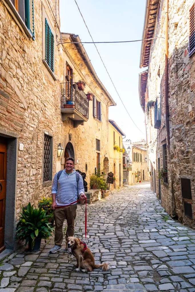 jeremy storm and ranger storm in montefioralle chianti