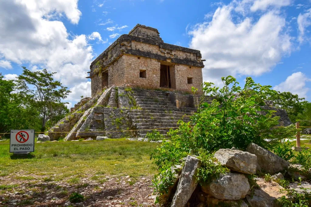 seven dolls temple near merida mexico