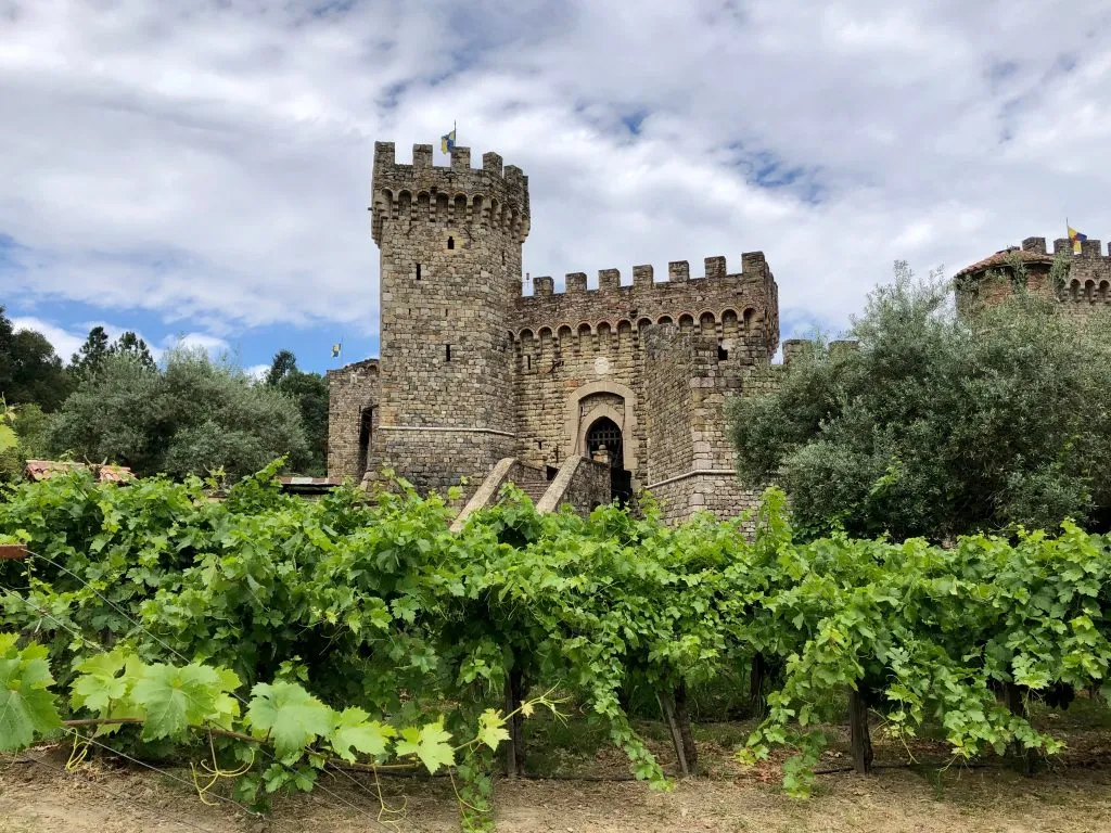 castle winery in calistoga california napa valley