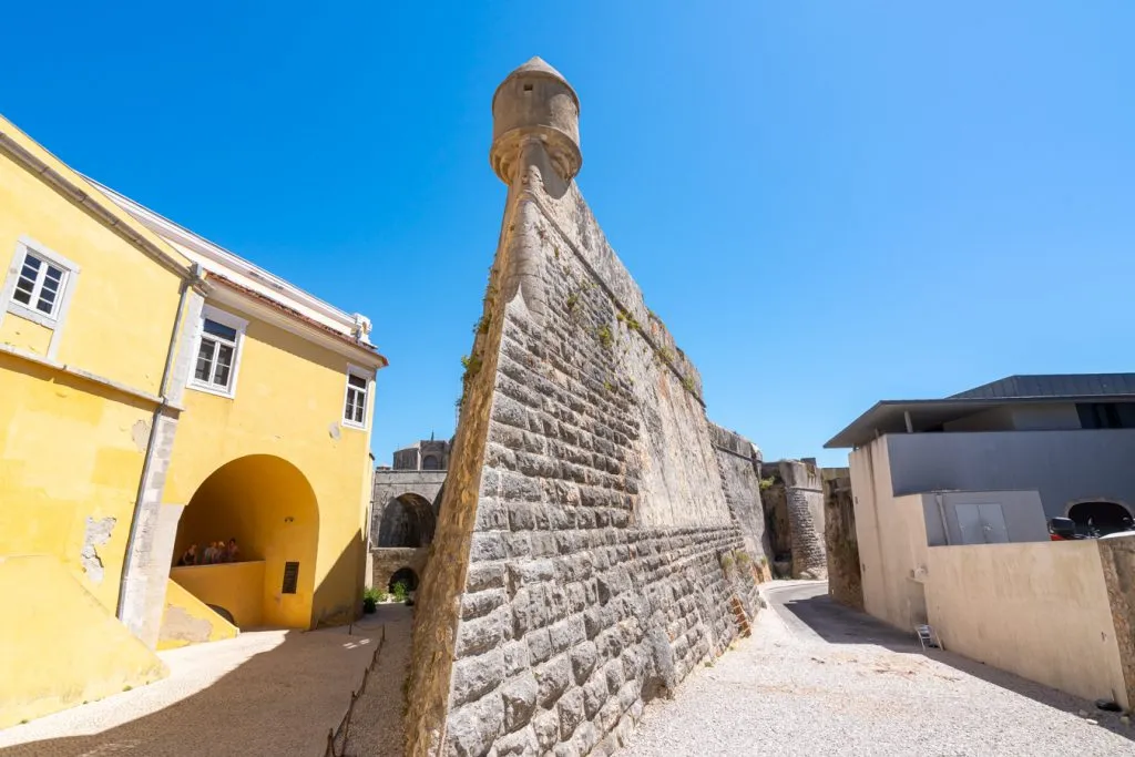 defensive walls of cidadela de cascais, one of the top things to see in cascais portugal