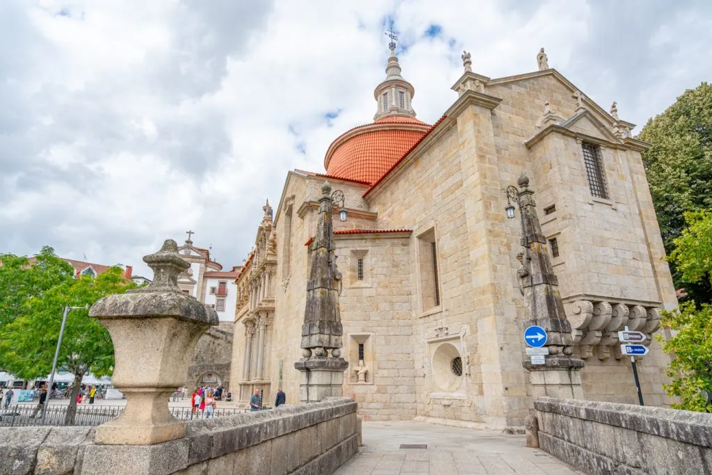 view of church of sao goncalo, one of the top attractions amarante portugal