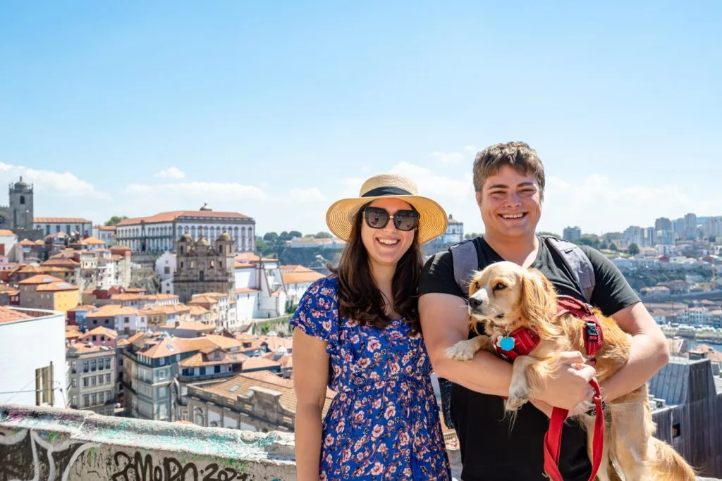 kate storm jeremy storm and ranger storm at miradouro da vitoria in portugal travel