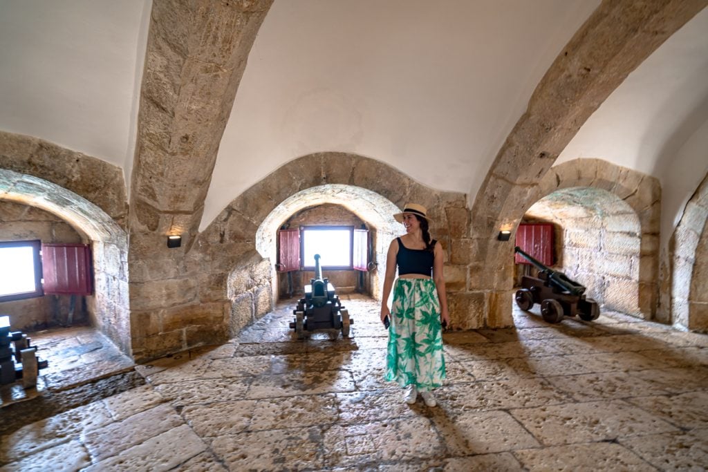 kate storm inside belem tower lisbon