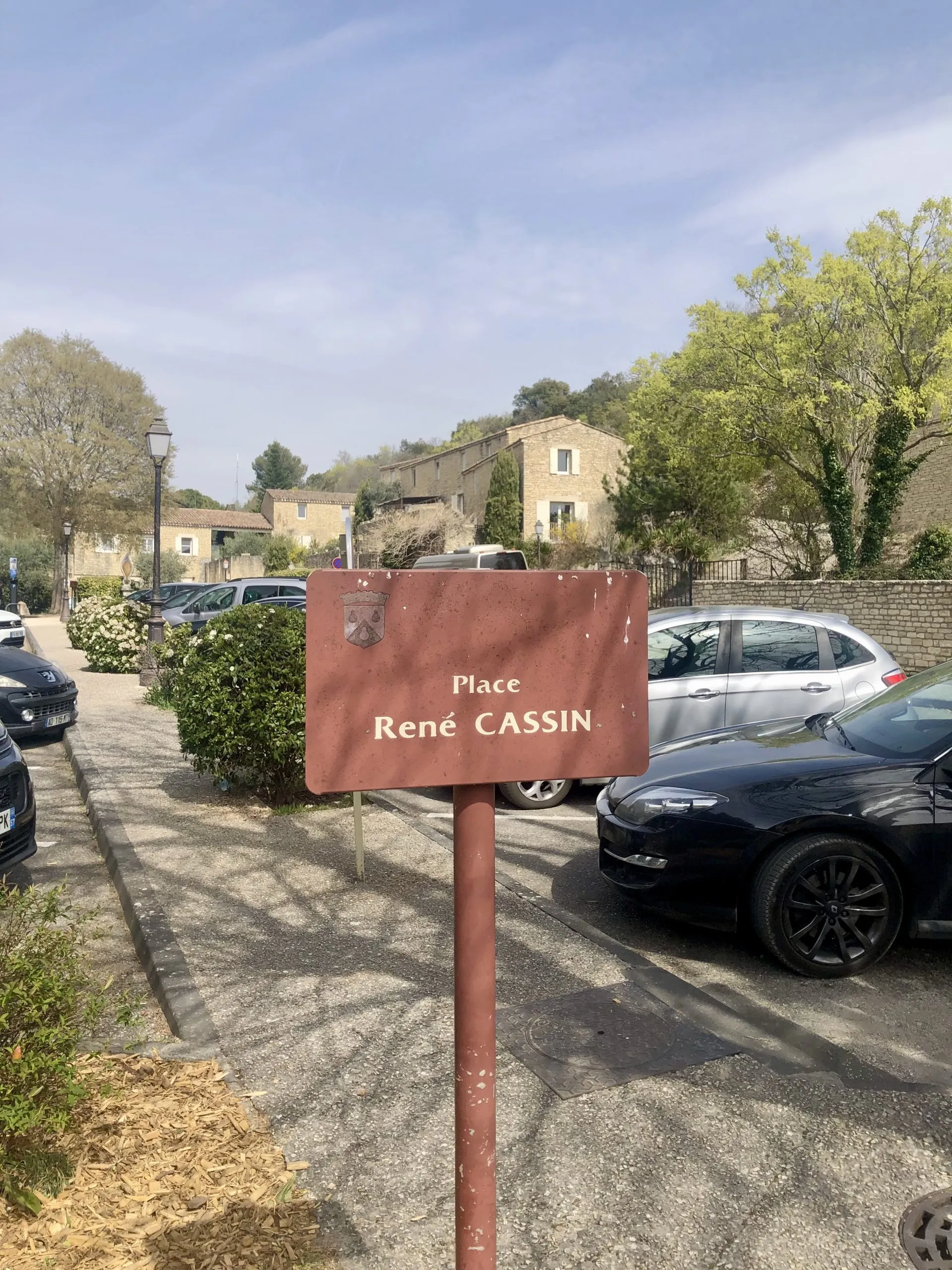 Parking Lot in Gordes, France