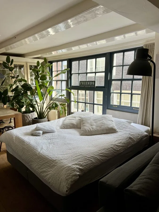 interior of rental apartment in amsterdam