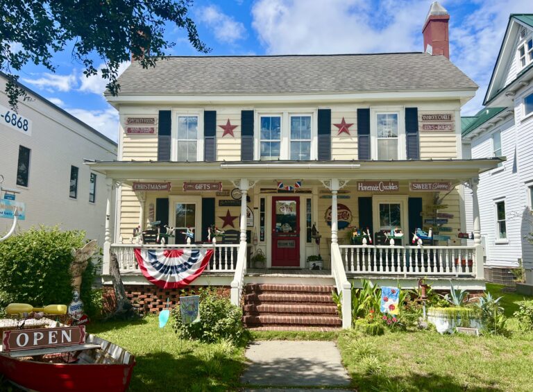 front facade of parsons general store, one of the best places to visit in morehead city north carolina